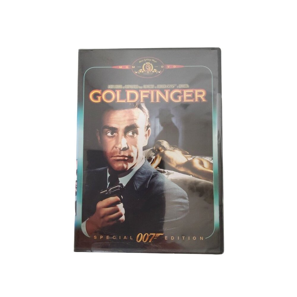 new vintage 1999 mgm special edition james bond goldfinger dvd.